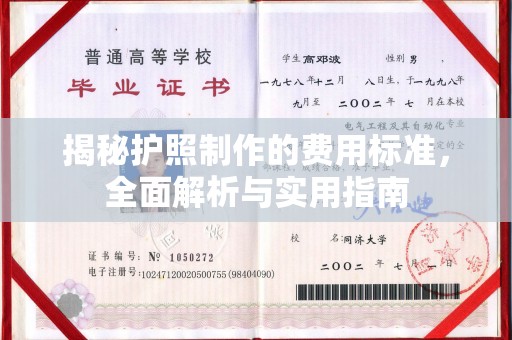 闵行揭秘护照制作的费用标准，全面解析与实用指南